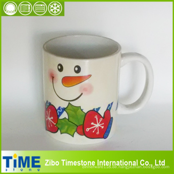 Großhandelskarikatur-keramische Tasse für Weihnachten